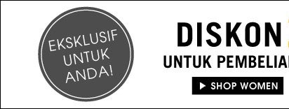 Lebi dari 25,000 produk dari 500 brand!