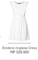 Shop EZRA Broderie Anglaise Dress