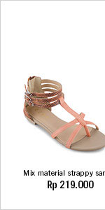 Shop EZRA Mix Strappy Sandal