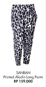 SHOP SANBAN Printed Aladin Long Pants