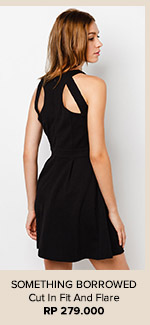 SHOP SOMETHING BORROWED CCut In Fit And Flare