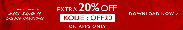 EXTRA 20% OFF ON APPS ONLY