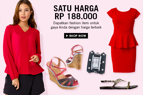 SATU HARGA RP 188.000. SHOP NOW