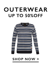 OUTERWEAR UP TO 50% OFF