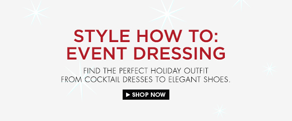 Shop the Style Guide to Event Dressing