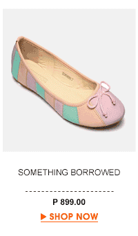 Patchwork ballerina flats