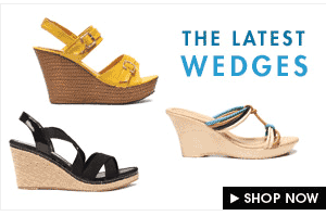 Shop the Latest Wedges