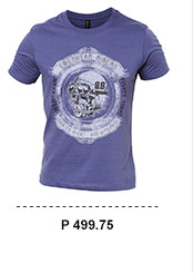 Skull Print Basic T-shirt
