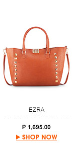 Studded Turn Lock Tote