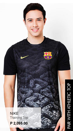 Nike FCB Squad Short Sleeve Training Top