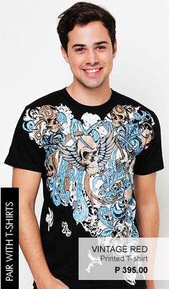 Skull Print T-shirt