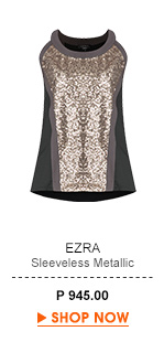 Sleeveless Metallic