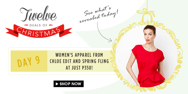Shop Women's Apparel from Chloe Edit and Spring Fling at just P350!