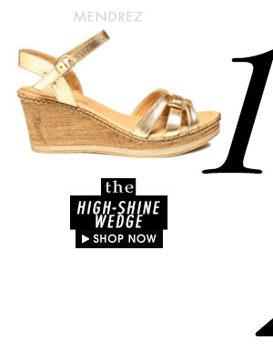 The High-Shine Wedge