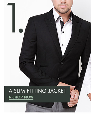 A Slim Fitting Jacket