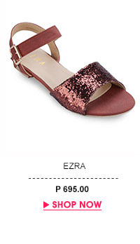 Glitter Flat Sandals