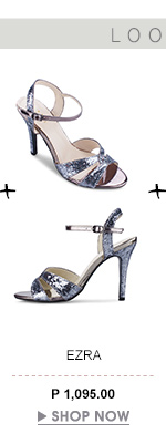 Glittered Heel Sandals