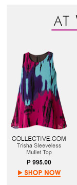 Trisha Sleeveless Mullet Top