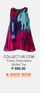 Trisha Sleeveless Mullet Top