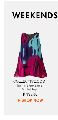 Trisha Sleeveless Mullet Top