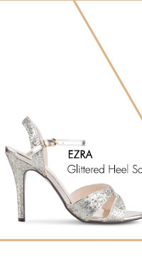Glittered Heel Sandals