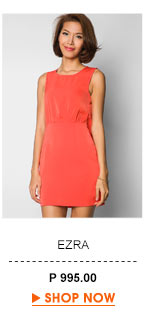 Drape Back Sleeveless Dress