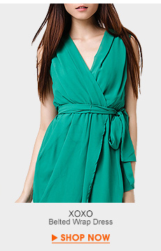 Belted Wrap Dress