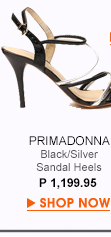 Black Silver Sandals