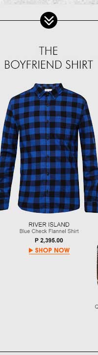 Blue Check Flannel Shirt