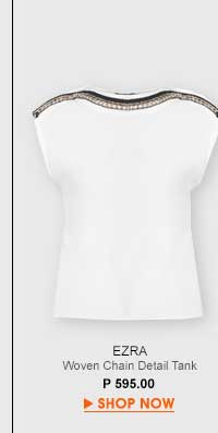 Woven Chain Detail Tank