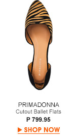 Cutout Ballet Flats