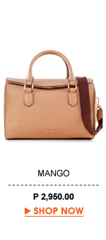 Flap pebbled Tote