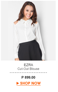 Cut-Out Blouse