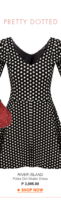 Polka Dot Skater Dress