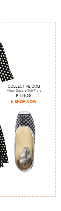 Adah Square Toe Flats