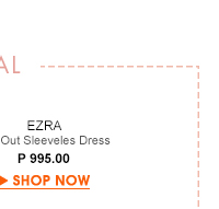 Cut Out Sleeveles Dress
