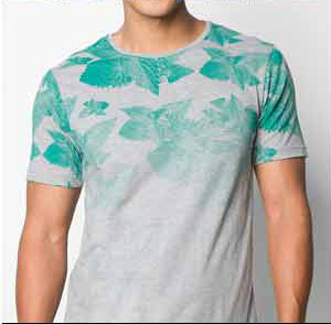 Fresh Mint Printed Tee