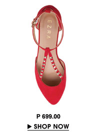 Pointed Flats with Studs