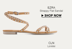 Strappy Flat Sandal With Studs
