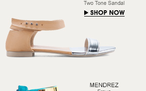 Two Tone Sandal