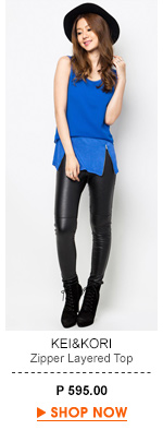 Zipper Layered Top