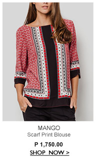 Scarf Print Blouse