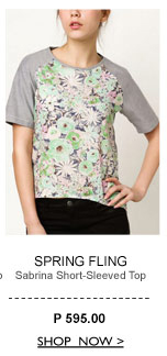 Sabrina Short-Sleeved Top