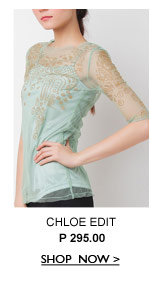 Darrow Straight Cut Jeweled Mesh 