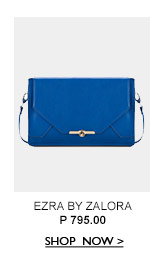 Lock Detail Envelope Bag