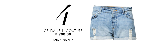 High-Waist Denim Shorts
