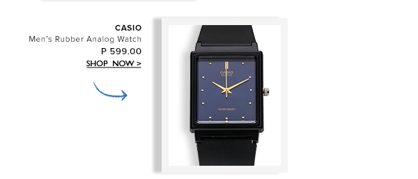 Rubber Analog Watch
