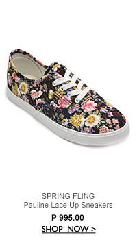 Pauline Lace Up Sneakers