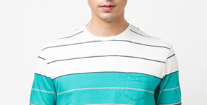 Stripe Pocket T-Shirt