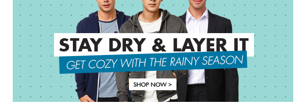 Stay Dry & layer it!